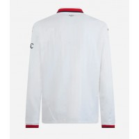 Camisa de time de futebol AC Milan Replicas 2º Equipamento 2024-25 Manga Comprida